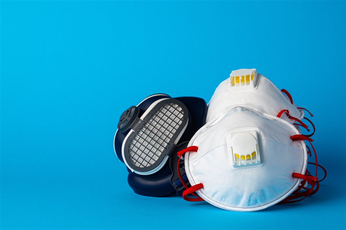 masques de protection pour les travaux