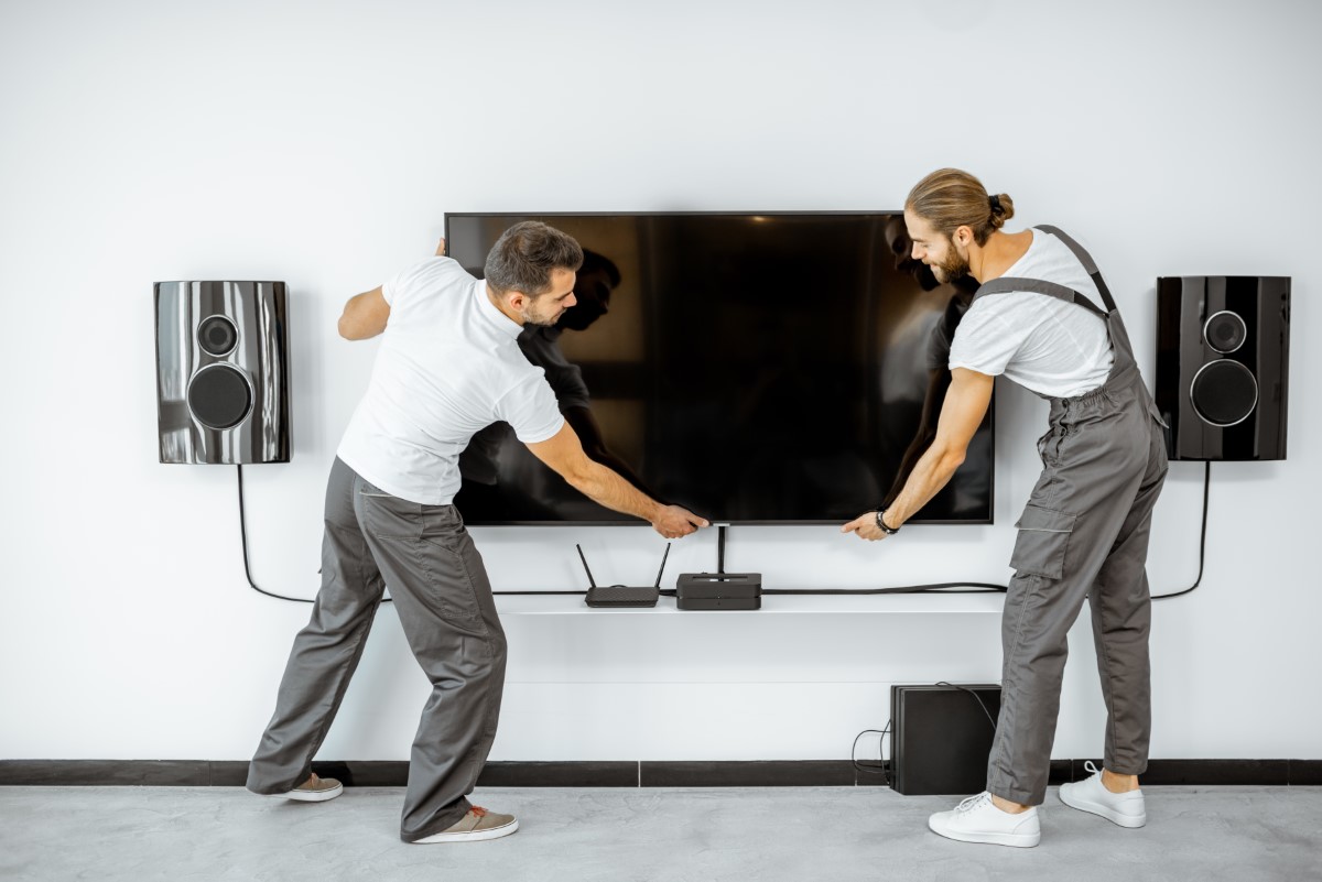 espace pour installer votre TV