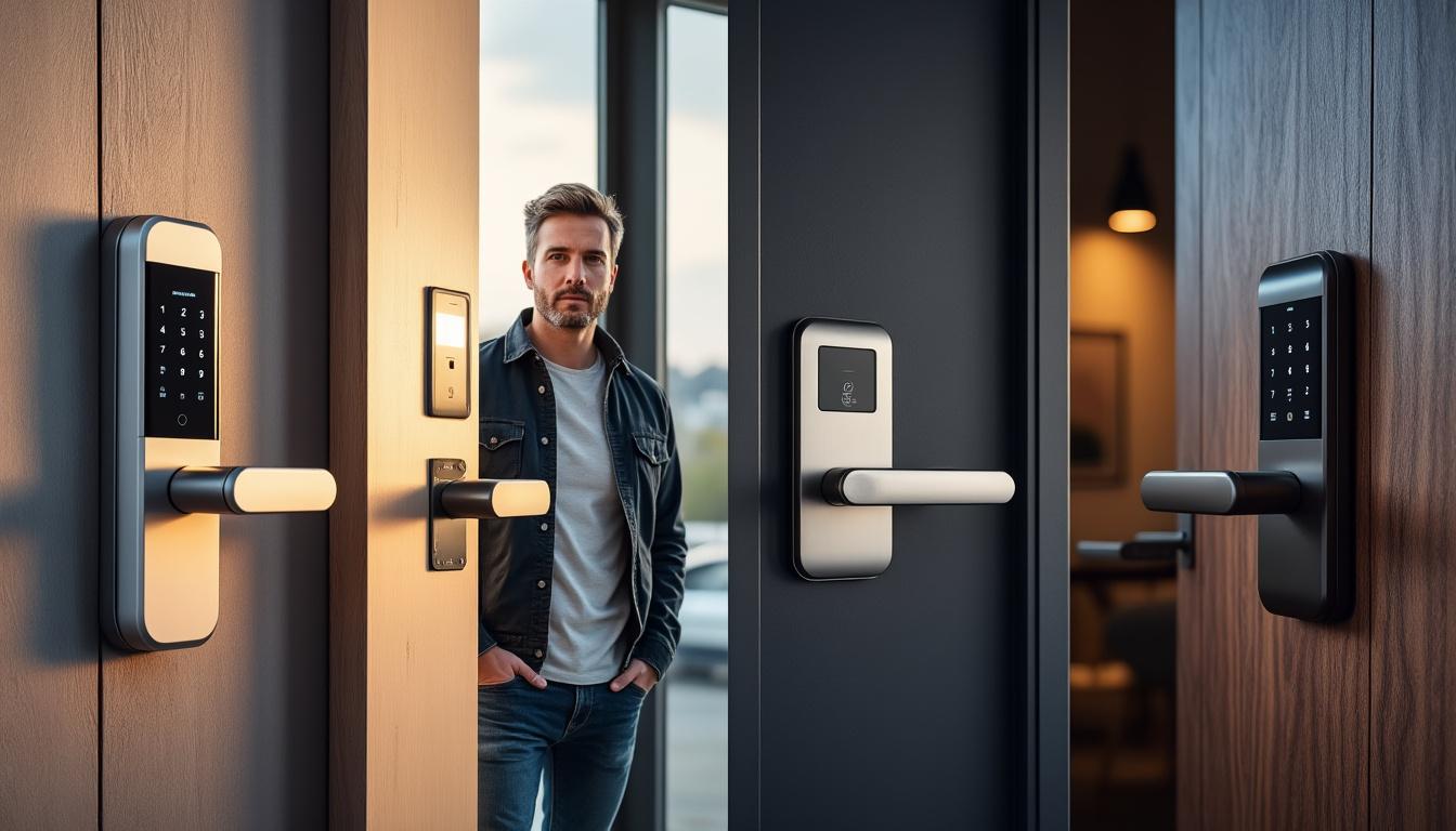 découvrez notre sélection des meilleures serrures intelligentes connectées pour renforcer la sécurité de votre maison. comparez les fonctionnalités, avantages et trouvez la serrure idéale adaptée à vos besoins.