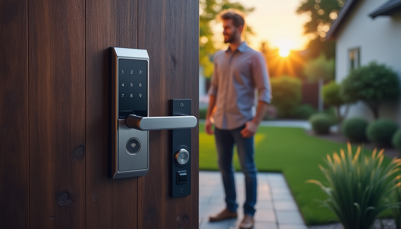 sécurisez votre maison avec une serrure biométrique à empreinte digitale : praticité, protection renforcée et accès sans clé pour un quotidien plus simple et sûr.