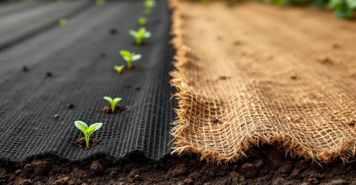 découvrez notre comparatif complet entre la toile de paillage tissée et la toile de paillage biodégradable pour choisir la meilleure option écologique et durable pour votre jardin.