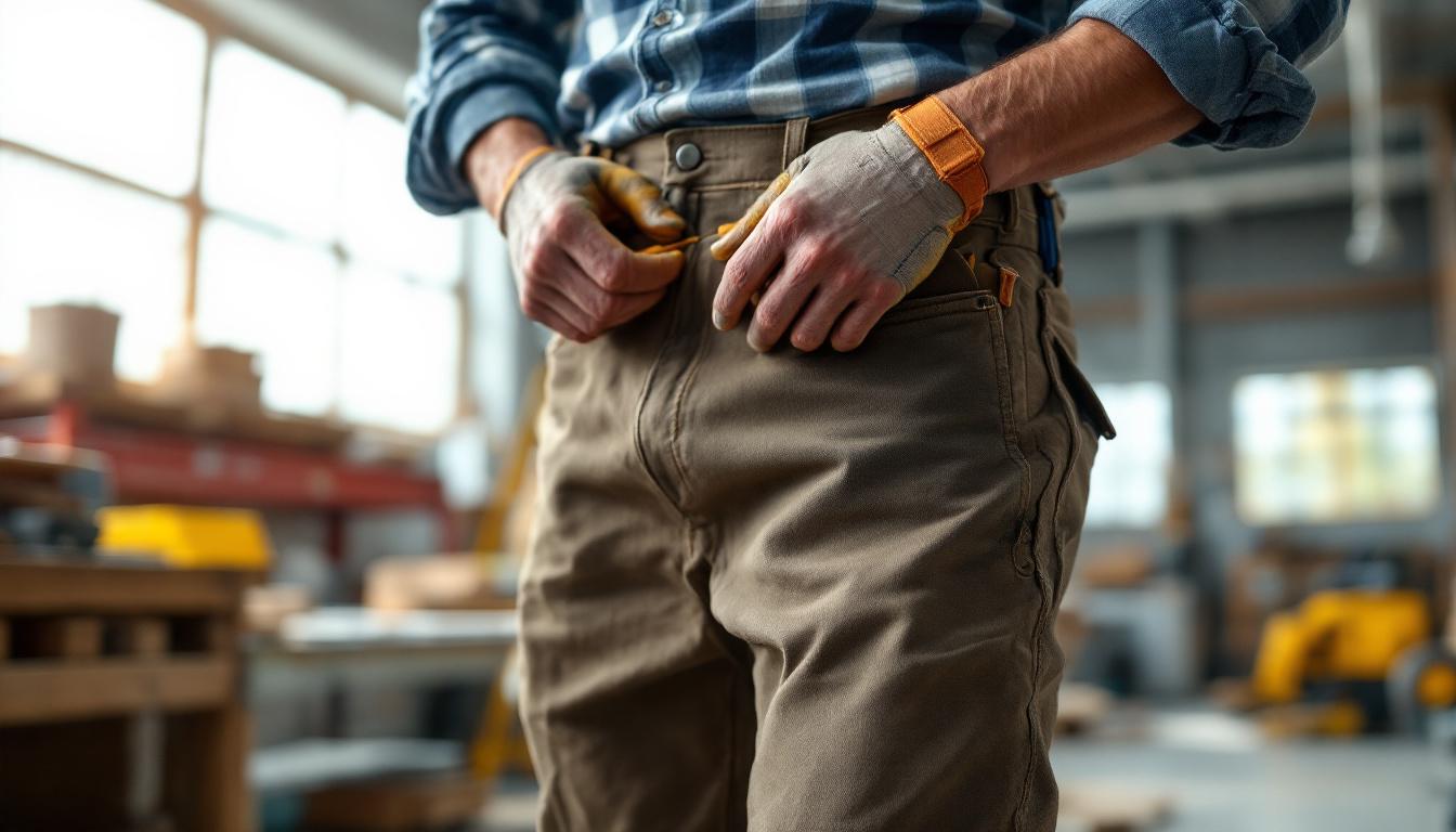 découvrez nos conseils pratiques pour entretenir votre pantalon de travail homme et prolonger la durée de vie de votre équipement professionnel.