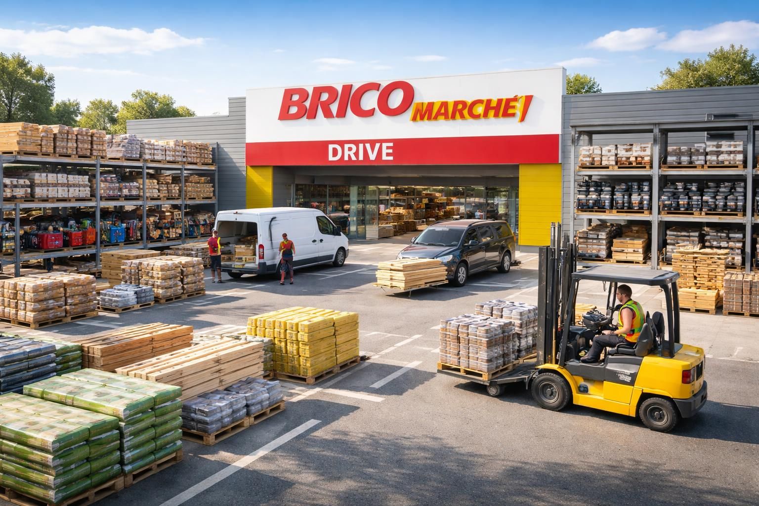 bricomarché cahors vous propose un service de drive simple et rapide pour commander vos matériaux et outils de bricolage, afin de faciliter tous vos travaux.