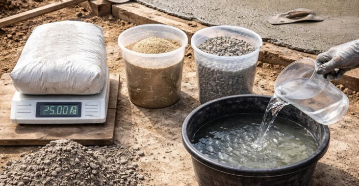 découvrez comment doser le béton pour un sac de ciment de 25 kg grâce à notre guide étape par étape, facile à suivre pour réussir vos travaux de construction.