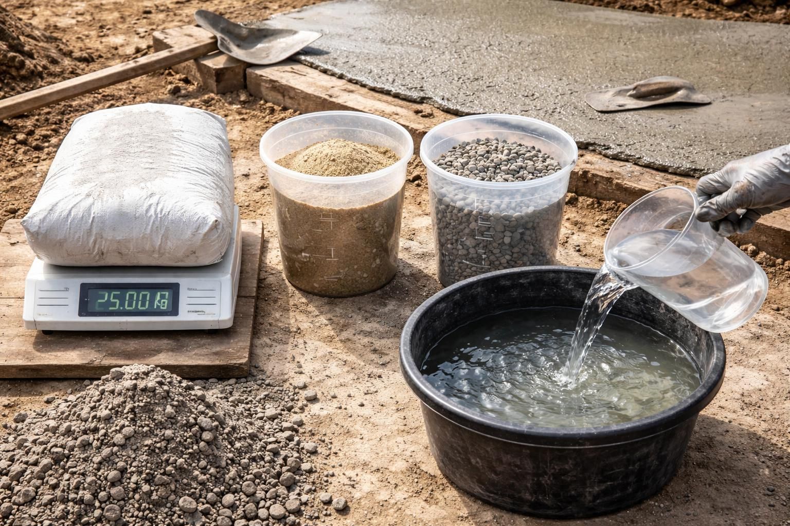 découvrez comment doser le béton pour un sac de ciment de 25 kg grâce à notre guide étape par étape, facile à suivre pour réussir vos travaux de construction.