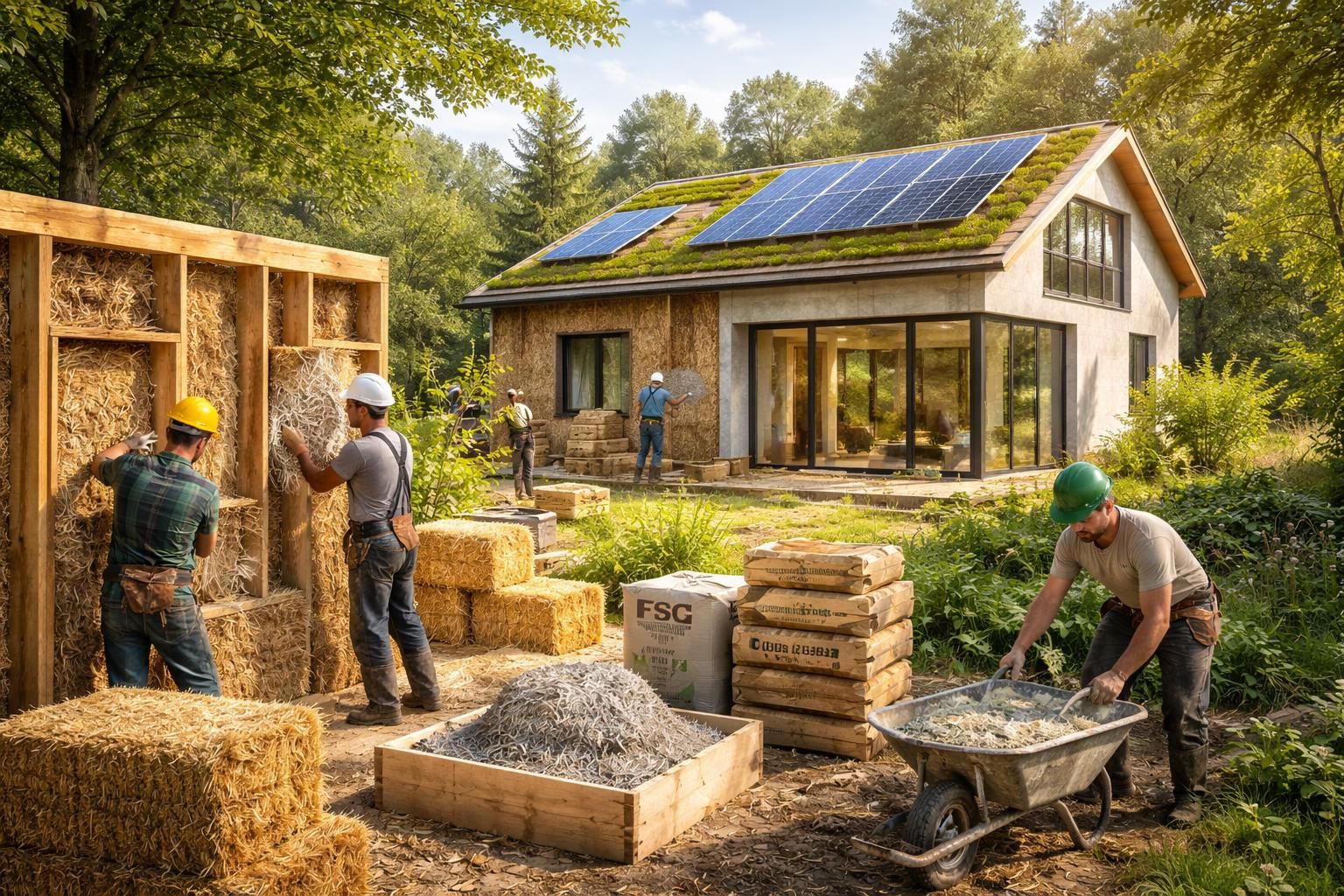 découvrez comment bâtir et rénover durablement avec des matériaux verts, alliant écologie, performance et respect de l'environnement pour vos projets.