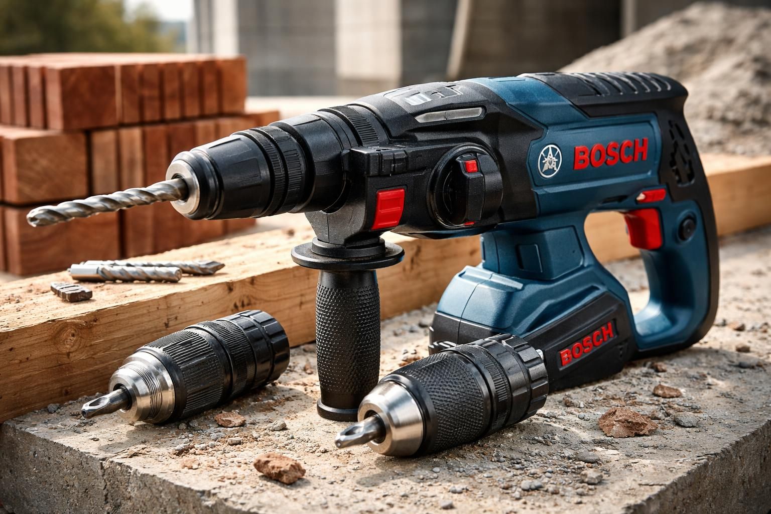 découvrez le perforateur bosch avec mandrin interchangeable, l'outil polyvalent idéal pour tous vos travaux de perçage et de fixation, alliant performance et praticité.