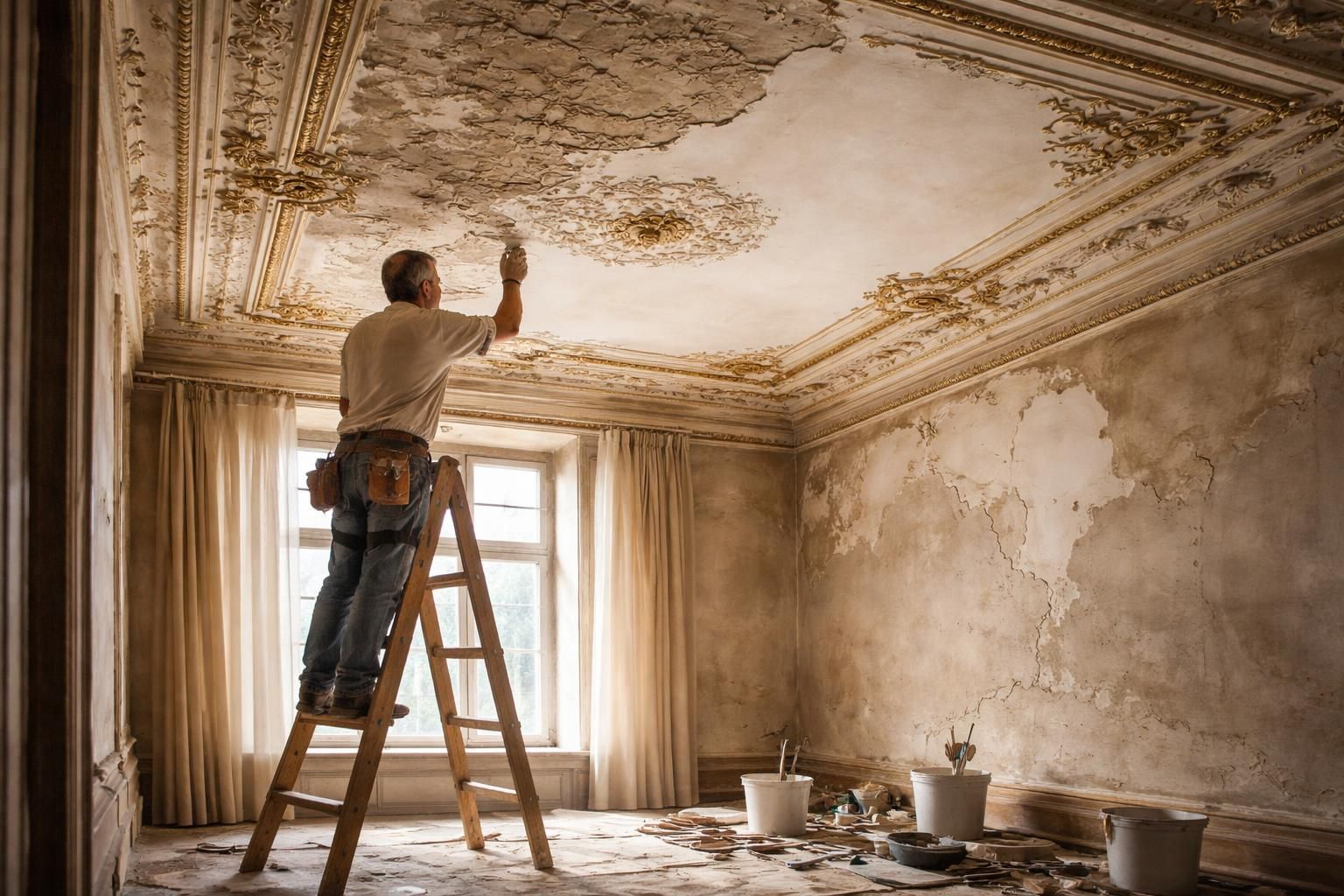 découvrez nos conseils pratiques pour rénover un plafond ancien sans le démolir, en préservant son charme tout en assurant une restauration efficace et durable.