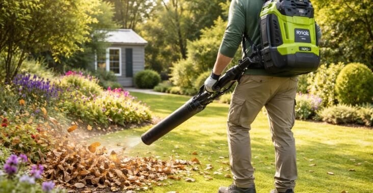 découvrez le souffleur à dos ryobi, puissant et sans fil, idéal pour un jardin propre et sans effort. profitez de la liberté de mouvement et d'une performance optimale.
