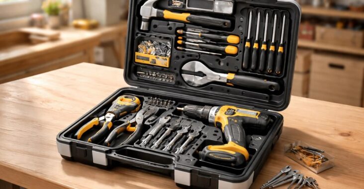 découvrez notre valise à outils complète et pas chère, le kit indispensable pour bien débuter vos travaux avec qualité et économie.
