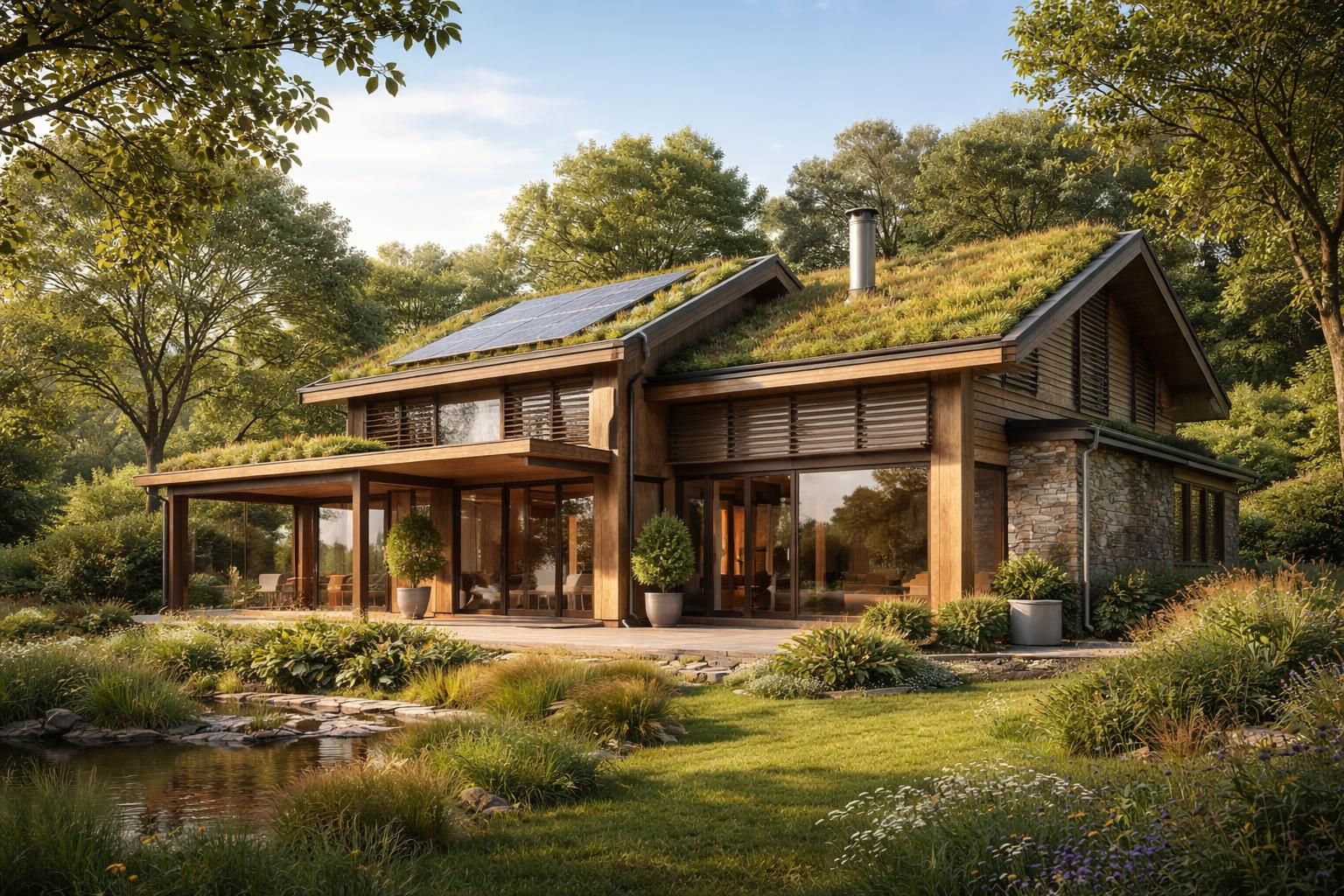 découvrez les principes de l'habitat bioclimatique pour concevoir une maison basse énergie, alliant confort, économies et respect de l'environnement.