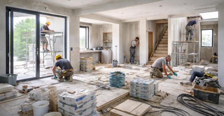 découvrez la durée réelle nécessaire pour terminer le second œuvre de votre maison et planifiez efficacement vos travaux de construction.