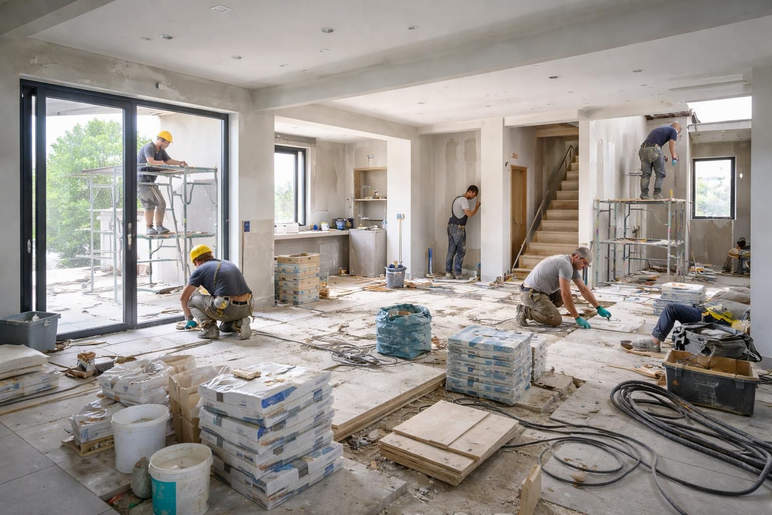 découvrez la durée réelle nécessaire pour terminer le second œuvre de votre maison et planifiez efficacement vos travaux de construction.