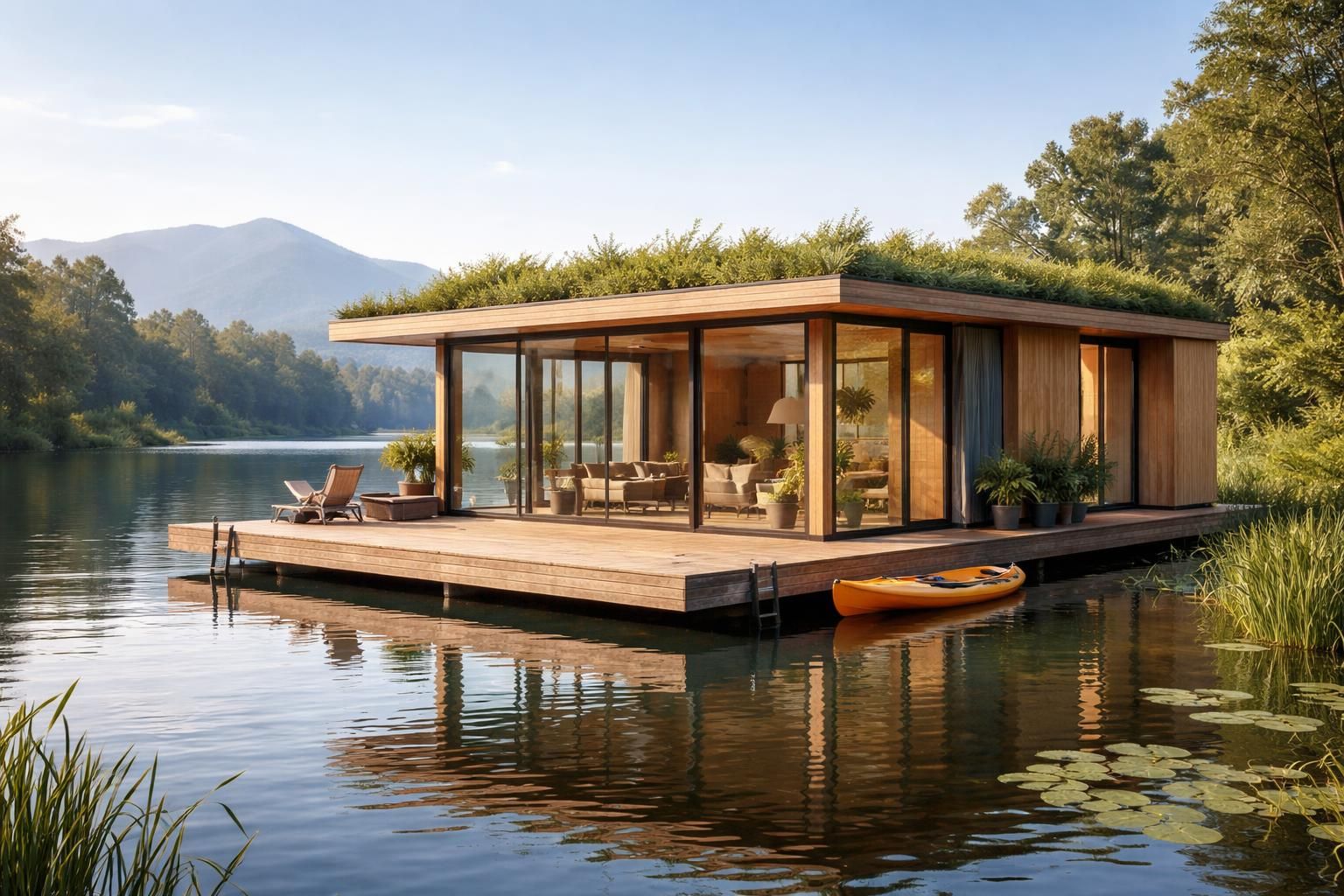 découvrez tout ce qu'il faut savoir sur la maison flottante : avantages, construction, réglementation et mode de vie unique sur l'eau.