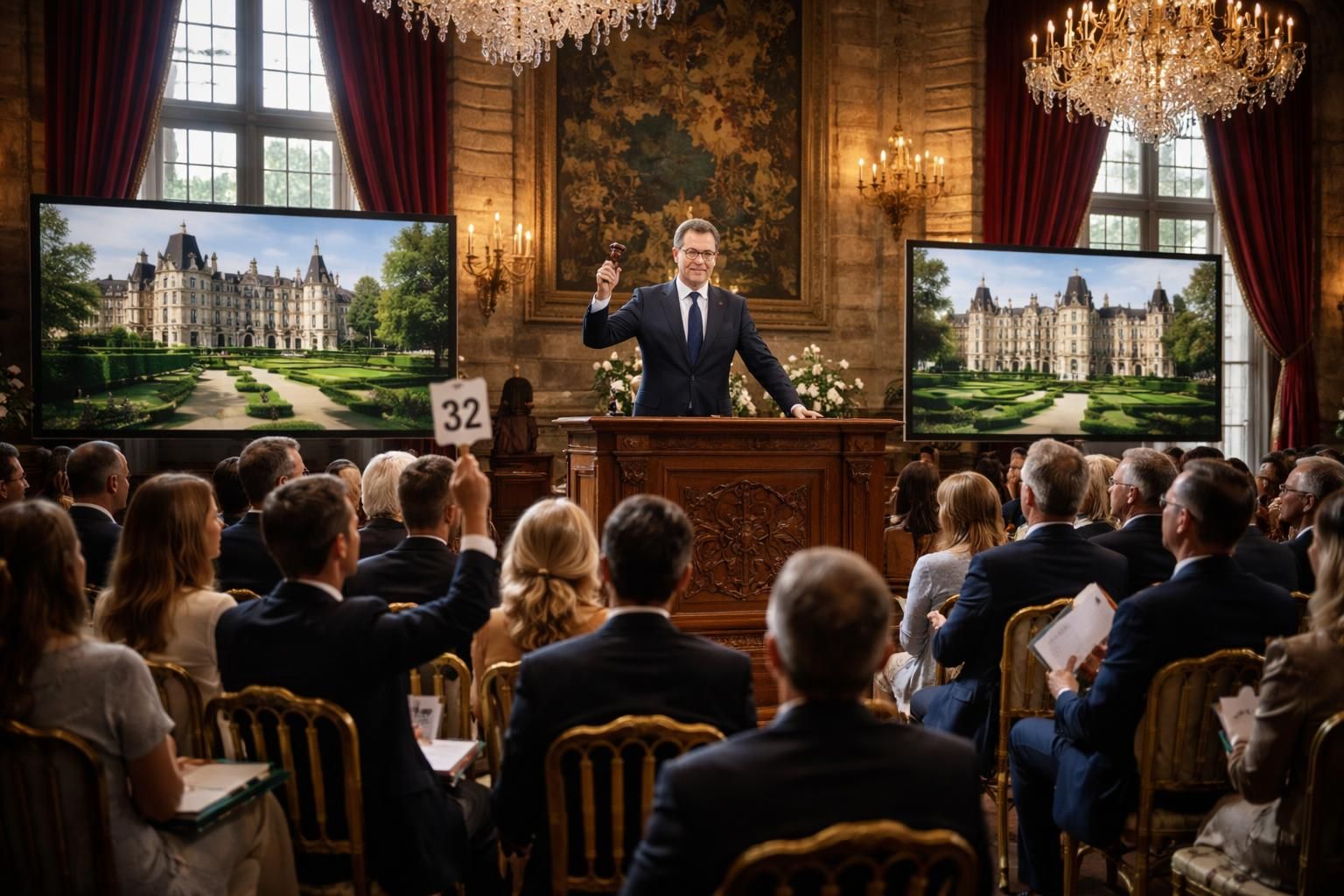 découvrez une opportunité unique d'acquérir des châteaux d'exception aux enchères. saisissez la chance de posséder un véritable joyau historique et architectural.