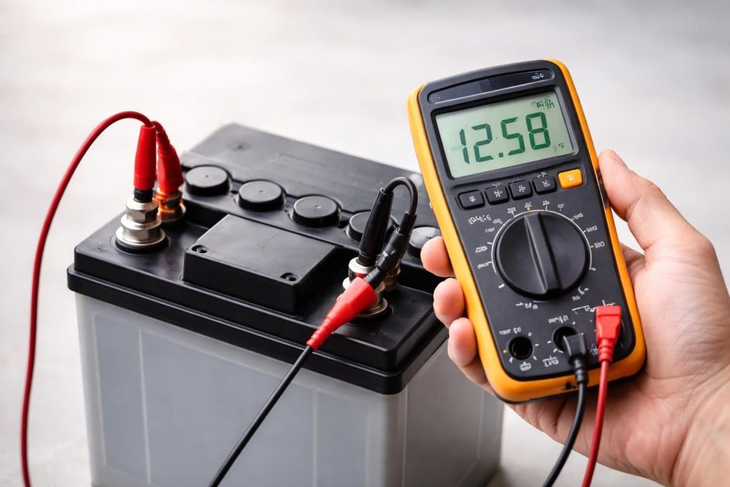 apprenez à tester facilement une batterie avec un voltmètre grâce à notre méthode simple et rapide, idéale pour vérifier l'état de votre batterie.
