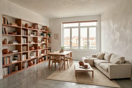Appartement marseillais au design contemporain mêlant influences méditerranéennes et minimalisme moderne, illustration du top 10 des architectes d'intérieur à Marseille